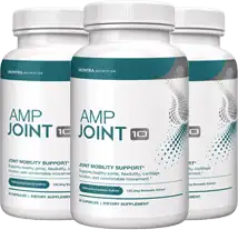 AMP Joint 10 Daily Joint Support Supplement - 120 Capsules, Gluten-Free, Montra Health